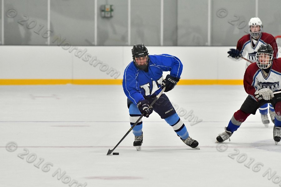 Wheaton College Men\'s Ice Hockey vs Middlesex Community College. - Photo By: KEITH NORDSTROM